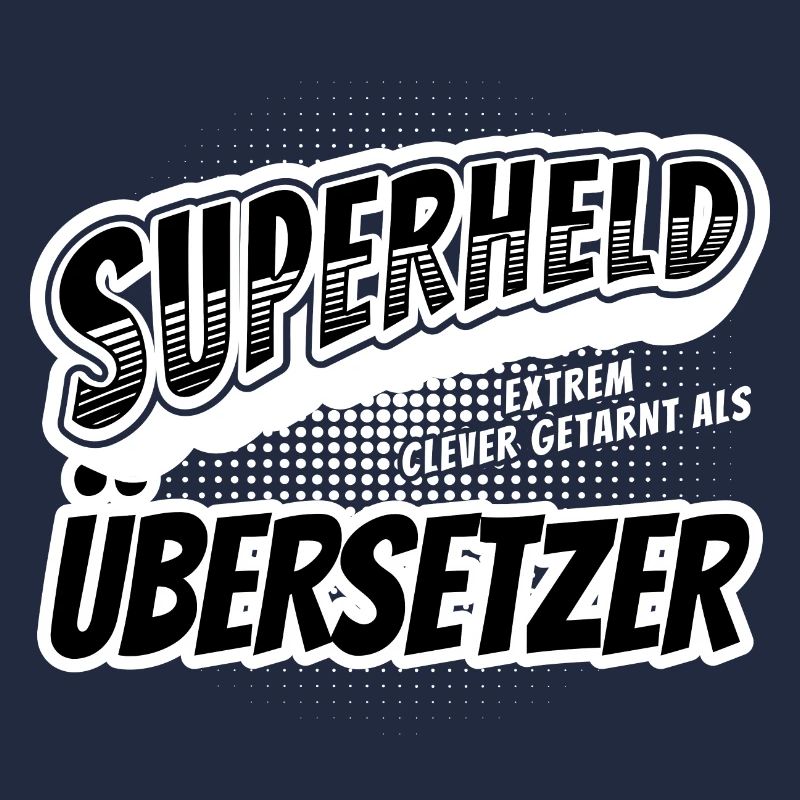 Superheld, clever getarnt als Übersetzer