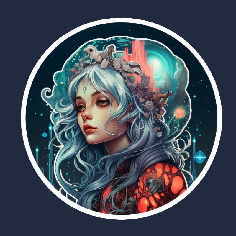Sci Fi Fantasy Mädchen