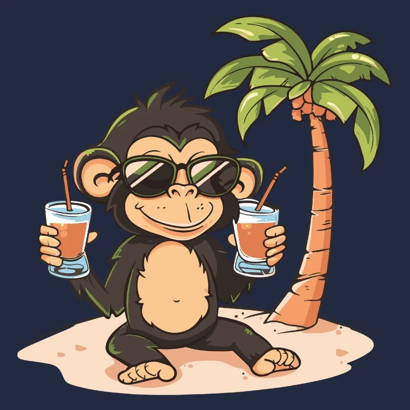 Monkey Island Summer Palm