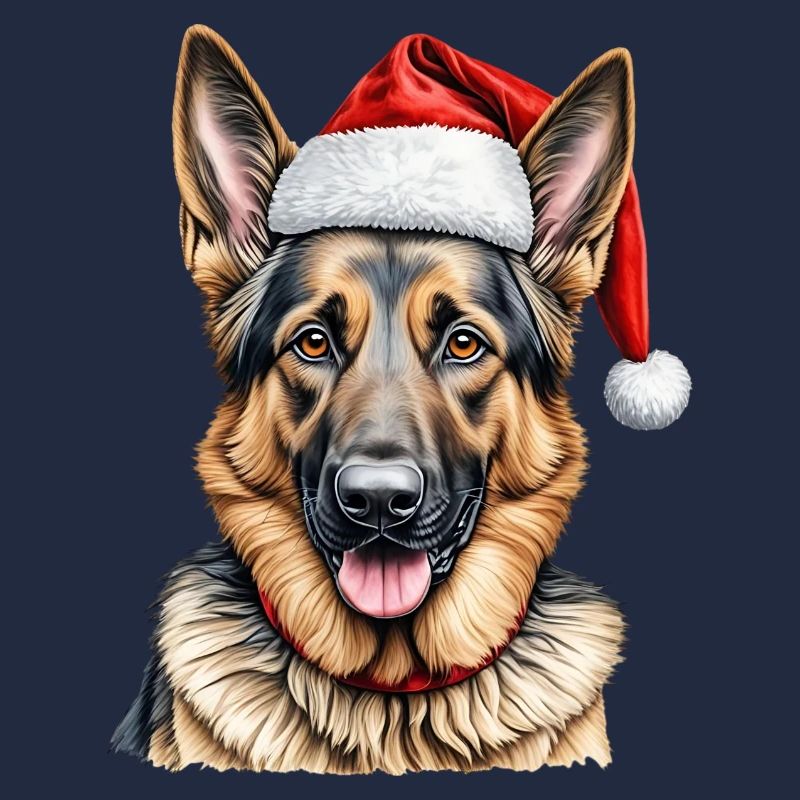 Weihnachten Deutscher Schäferhund