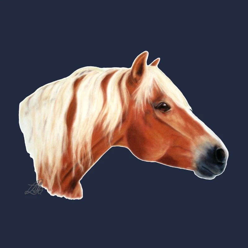 Haflinger Pferd