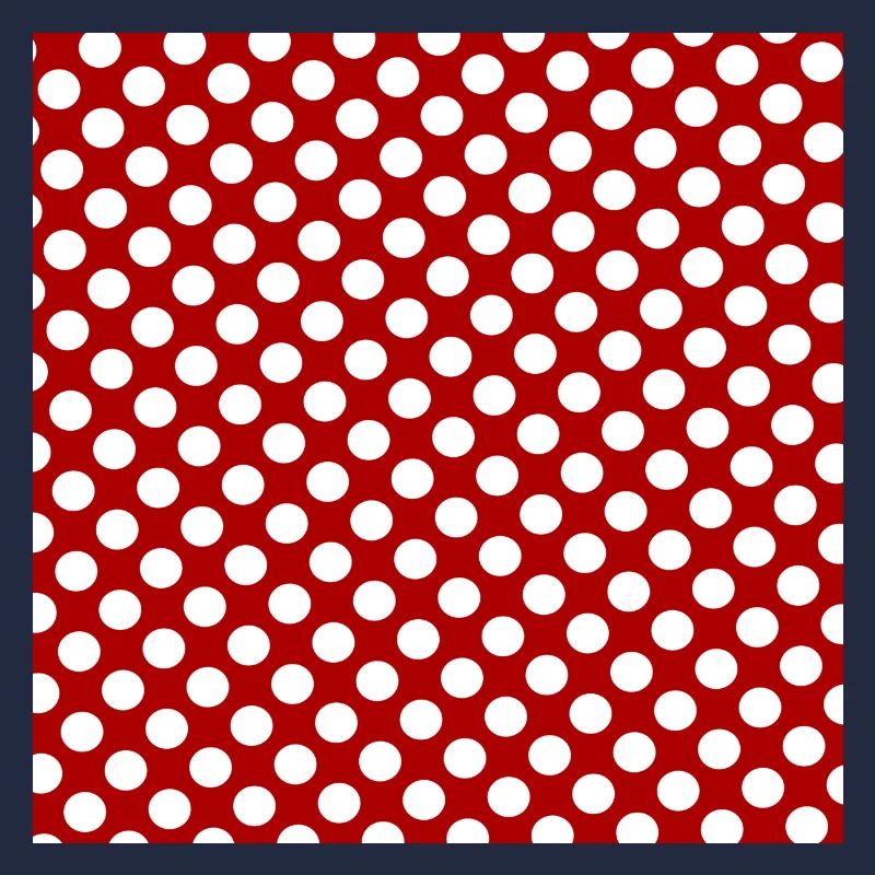 Polka dot red white background dot pattern