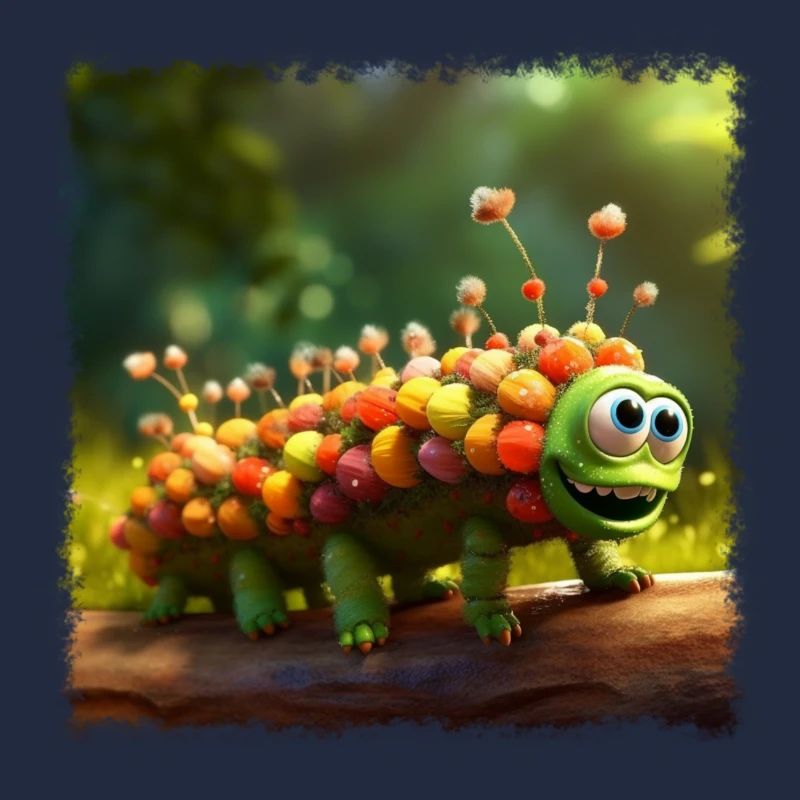 süße Raupe