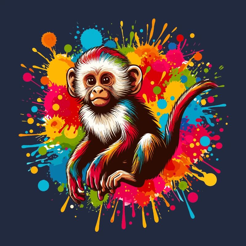 Dessin de bébé singe