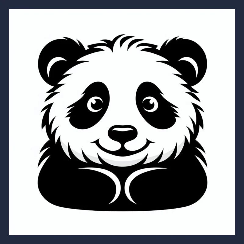 Fröhlicher Pandabär