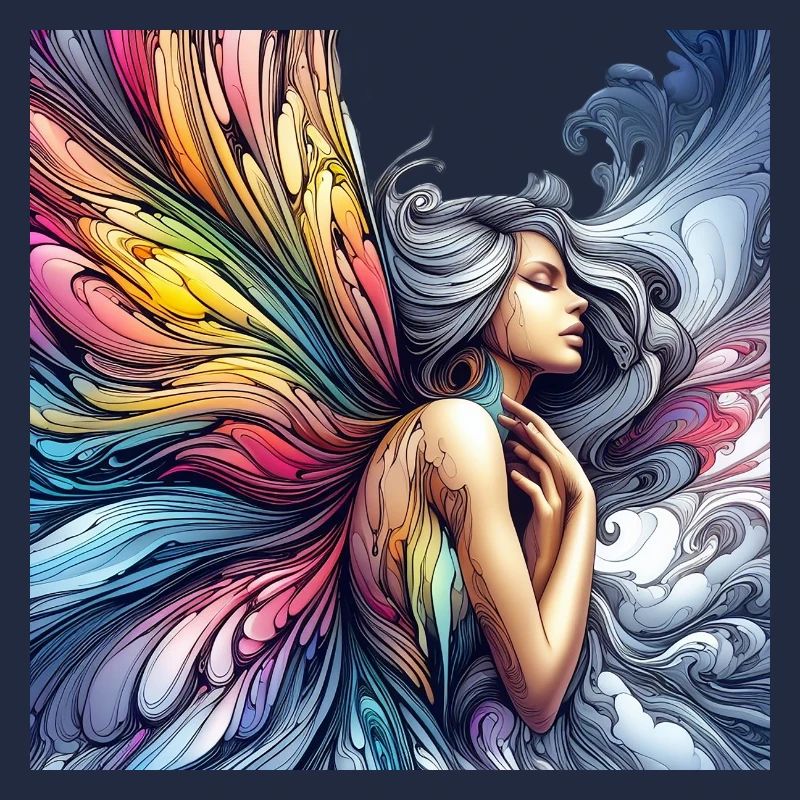 Ailes de la fée papillon