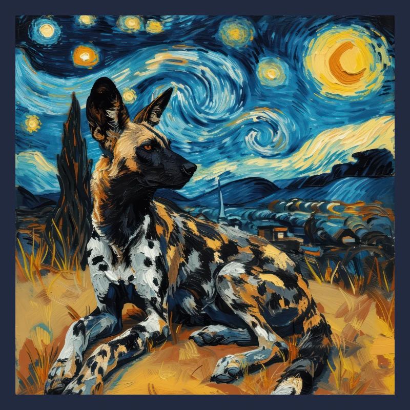 Hyène, Van Gogh, Nuit étoilée