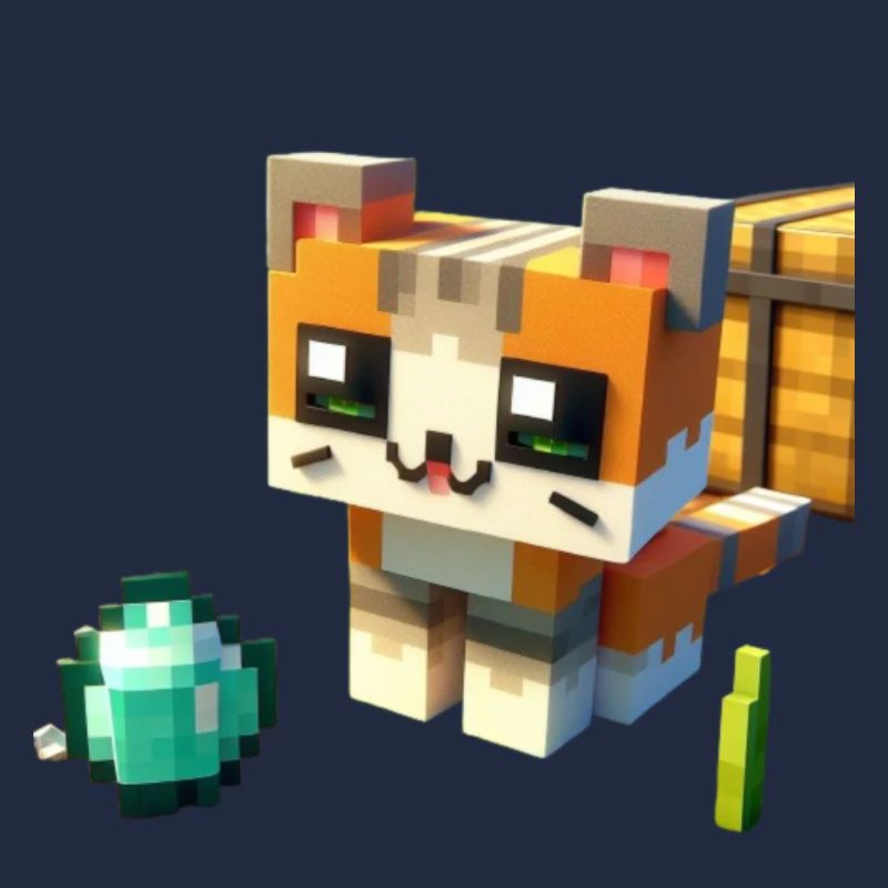 Pixel-Katze