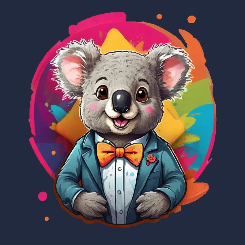 Funny Comic Koala