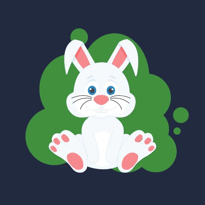 Cartoon Hase Splash