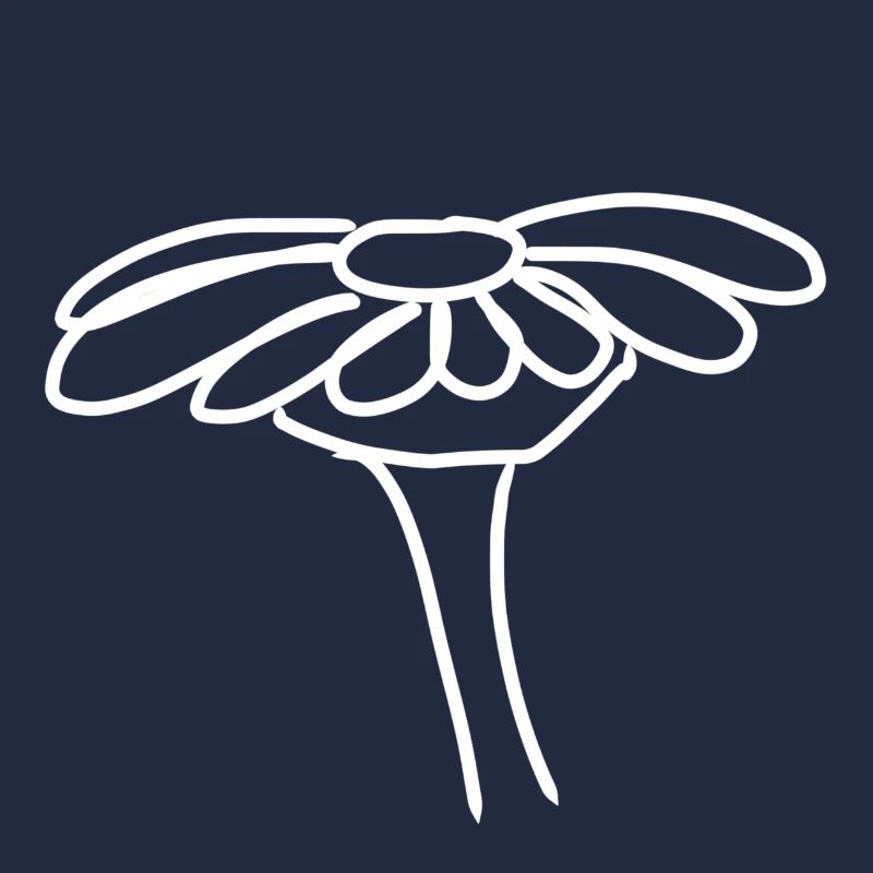 Page d’icône de fleur