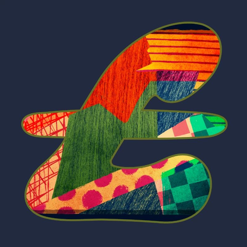 Abstract Pattern in Vibrant Colors