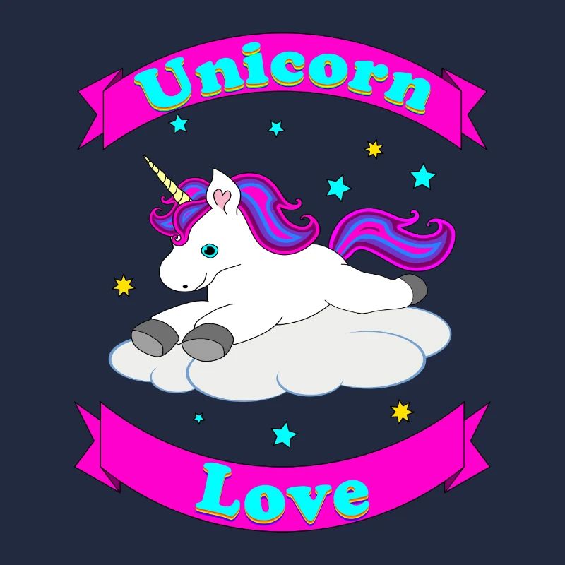 Unicorn Love – Süßes Einhorn-Design