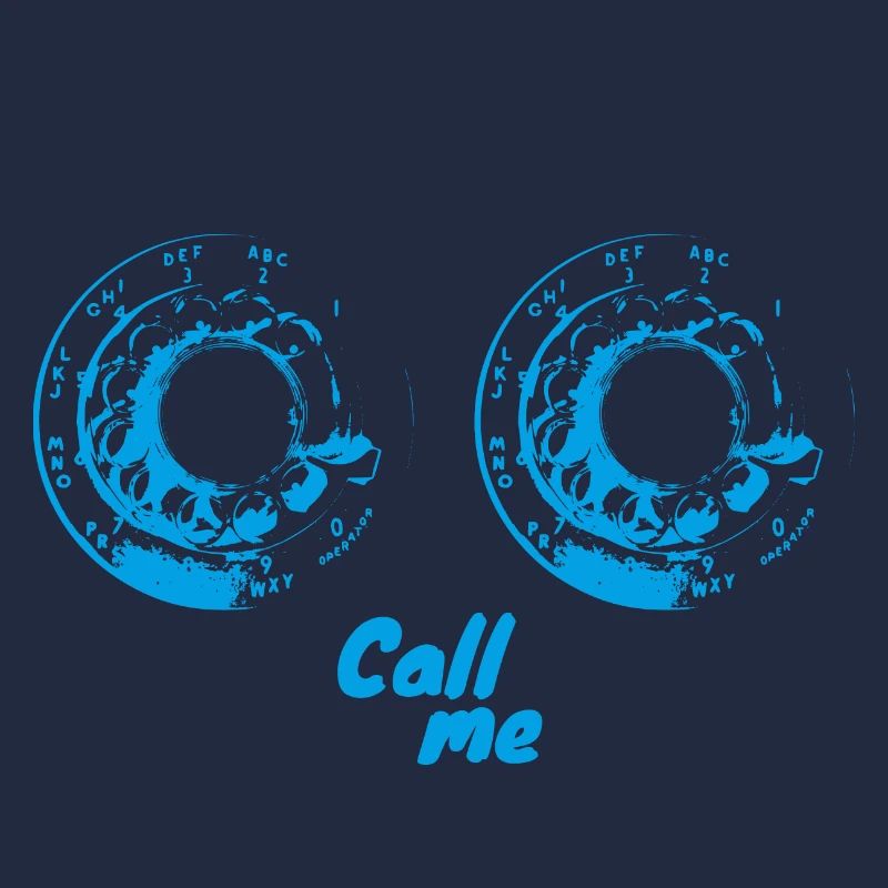 Telefon Romantic - version blau