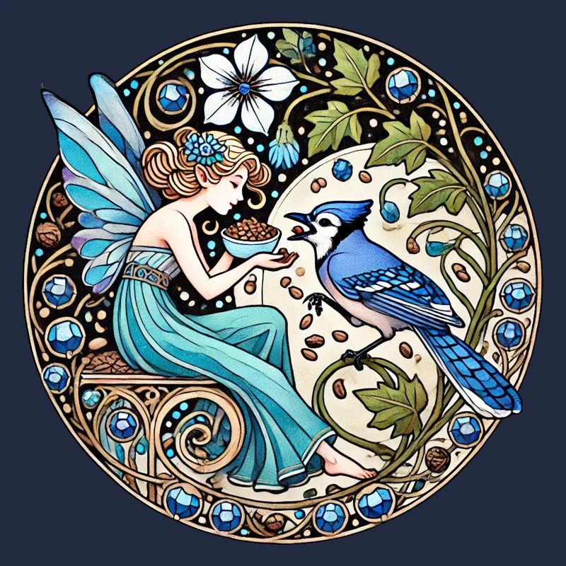Fée Geai Bleu