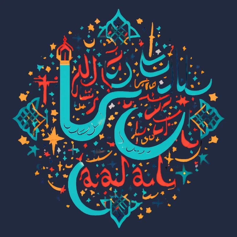 Ramadan Geschenk Eid Mubarak Islam Allah Muslim