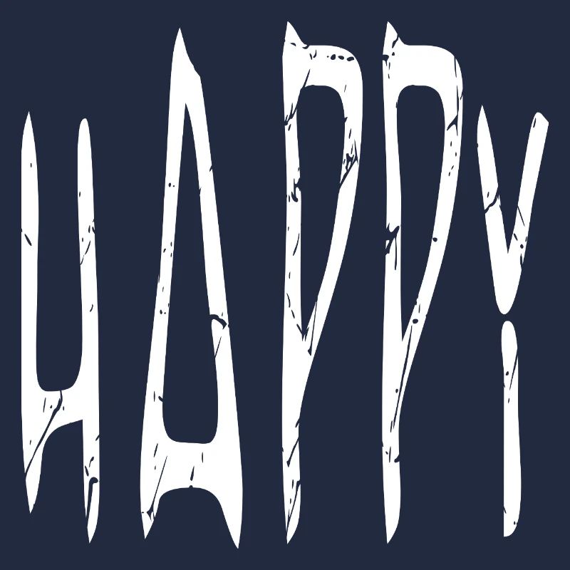 Joy Rough Typographic Pattern