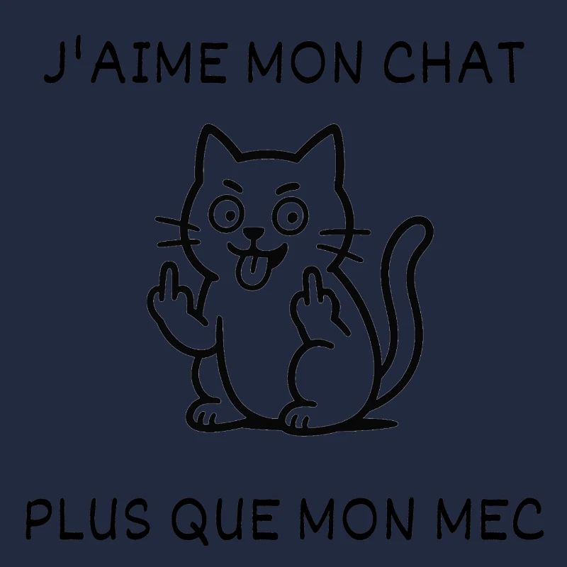 J'aime mon chat, plus que mon mec