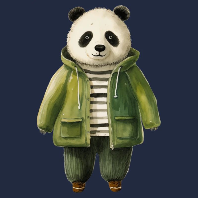 Bamboo Panda Magic Shirt - Lebendig und einzigartig
