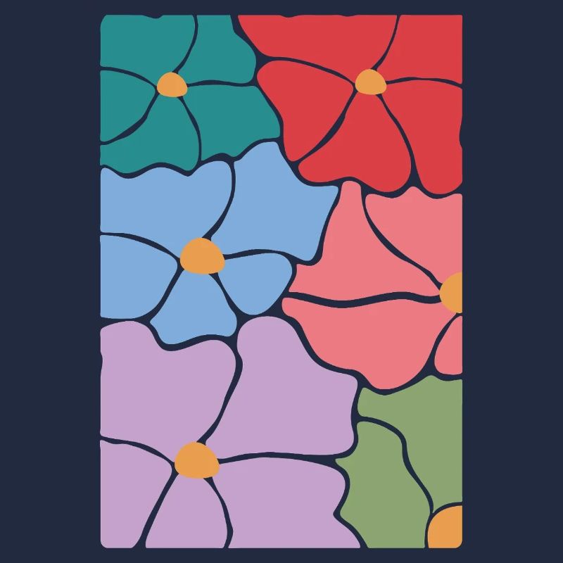 Boho Flora Blomster
