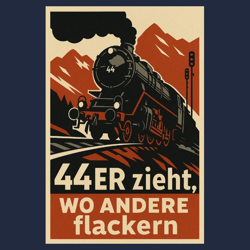 Railway 44 pulls where others flicker freight train