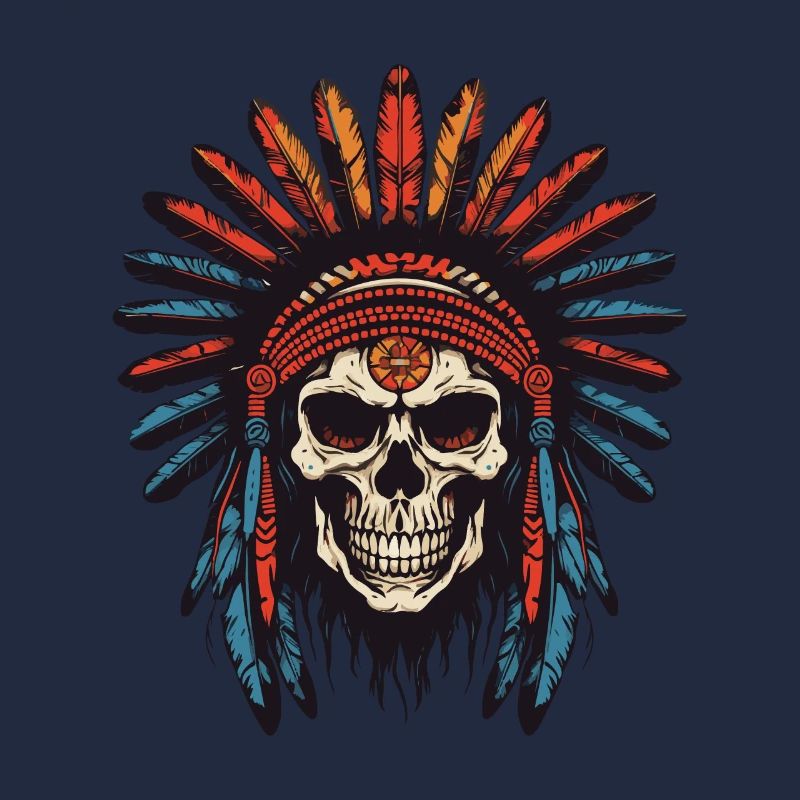 Crâne de chef indien Apache