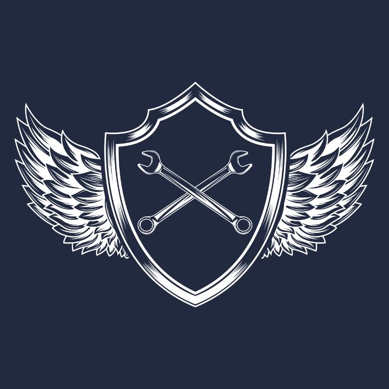 Clé à outils pour armoiries