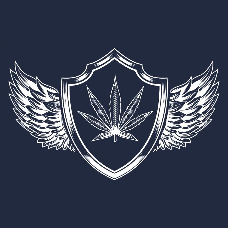 Feuille de chanvre Crest Cannabis