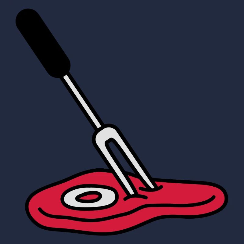 Barbecue Fork And Steak