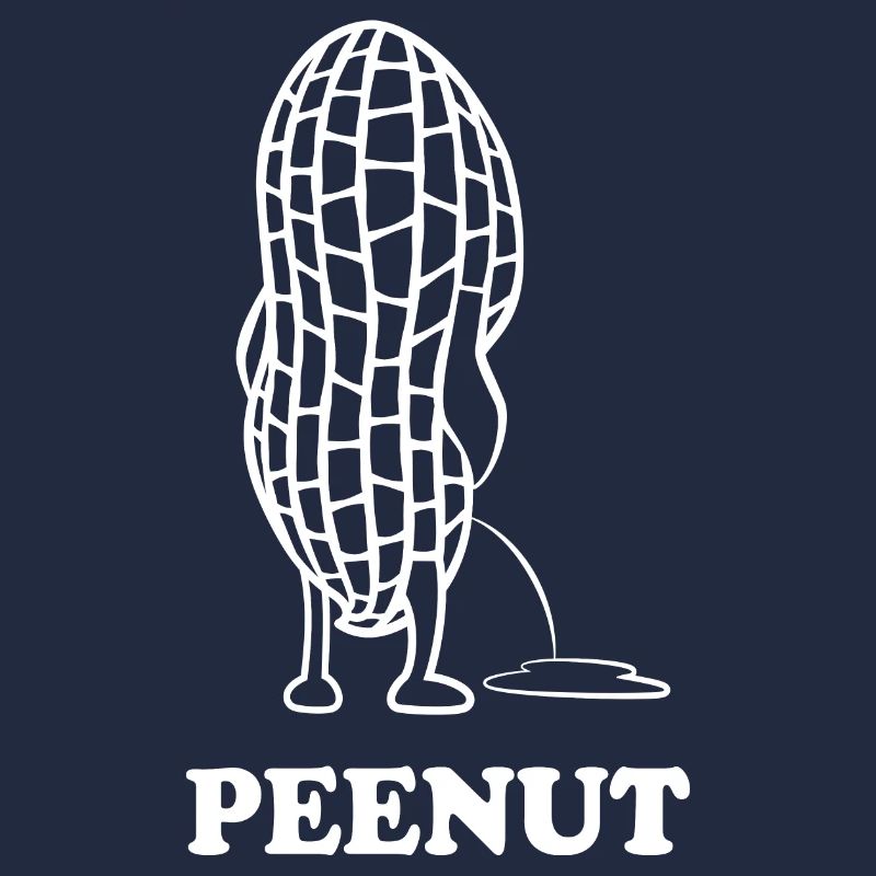 PeeNut - a peanut needs to pee, pun