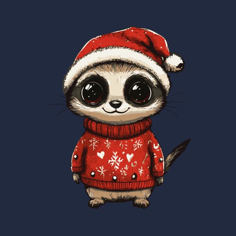 Erdmännchen Weihnachten Comic