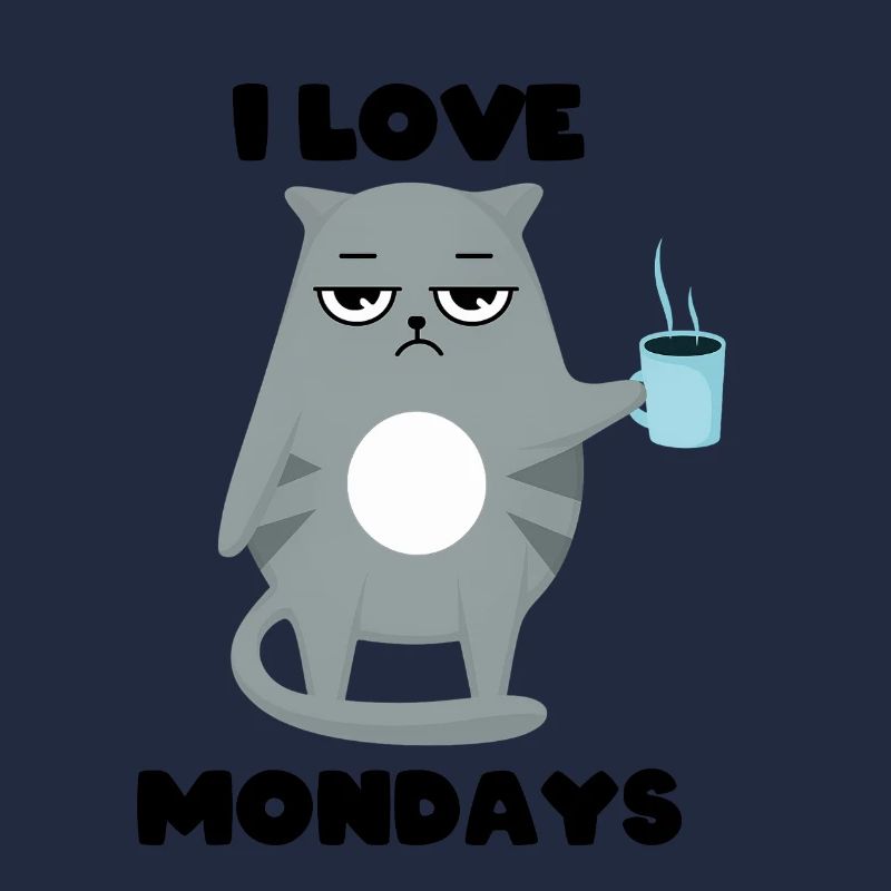 J’adore les lundis - Cat Grumpy
