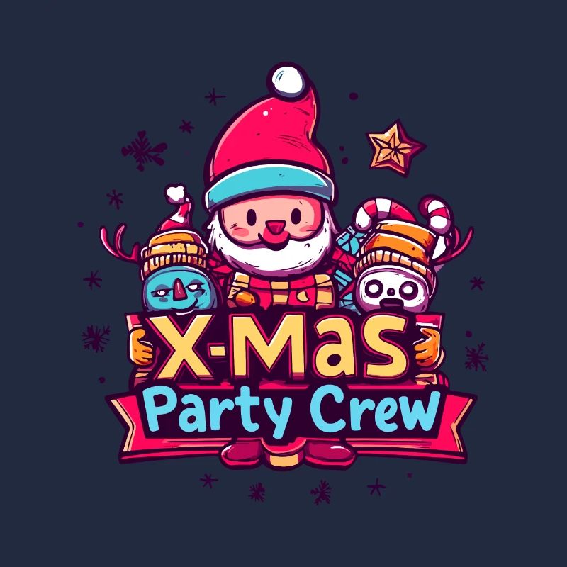 Fête de Noël Crew Dicton de Noël