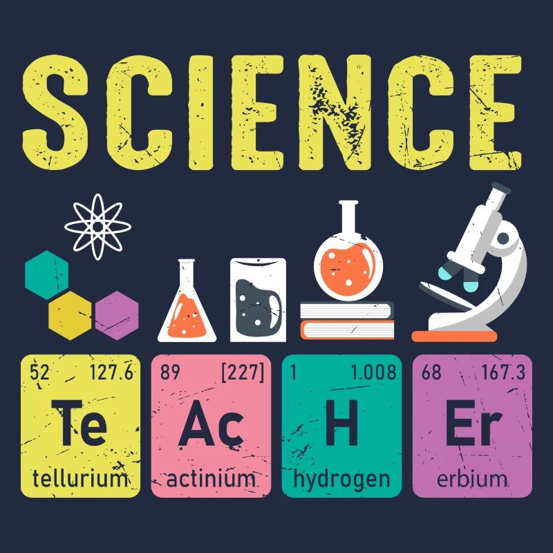 Naturwissenschaft Lehrer Regelmäßige Elemente