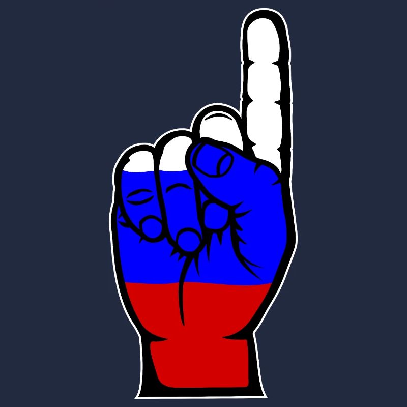 Drapeau russe numéro 1