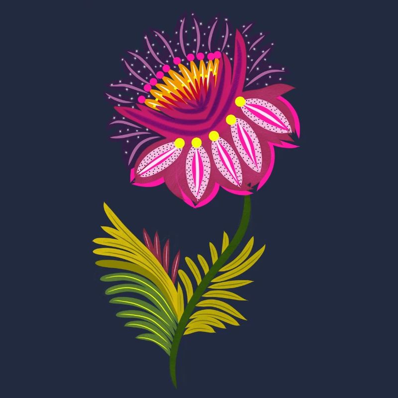 Schöne isolierte Blumen