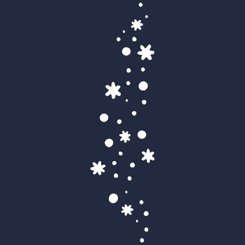 Glitzer Schnee