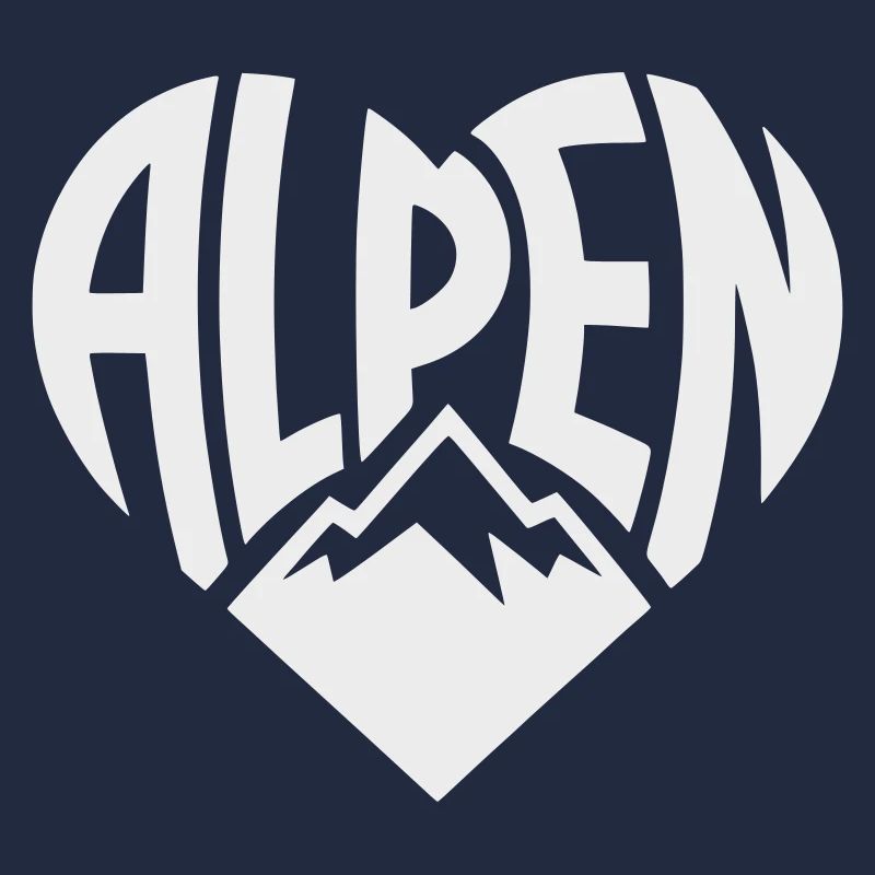 Alpen HerzTypo 