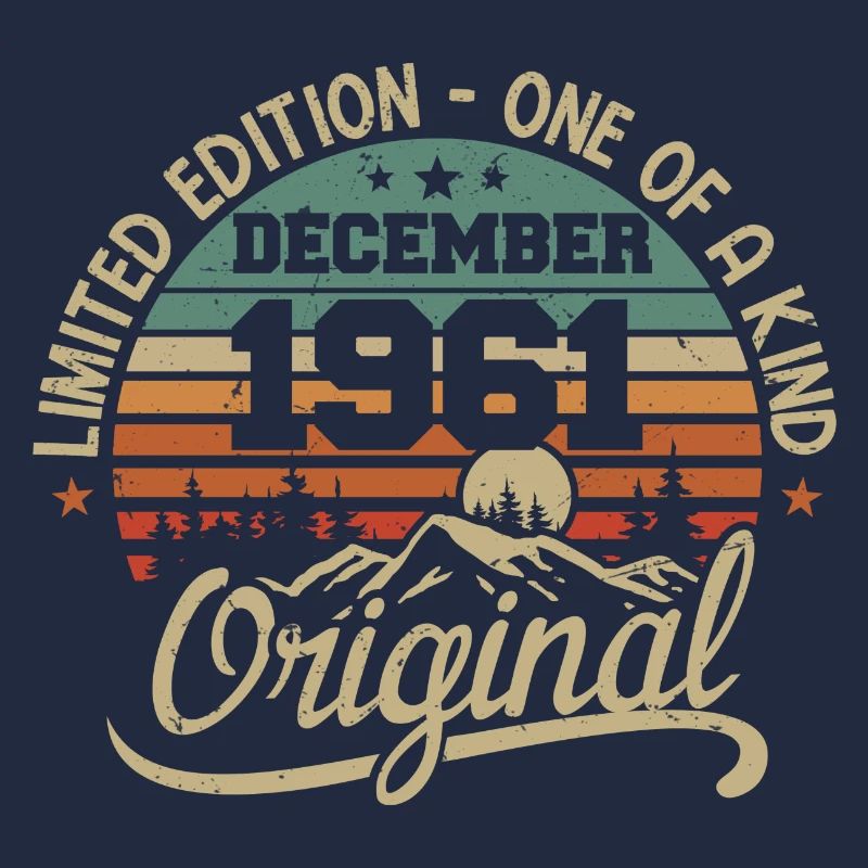 Original 64th Birthday Gift, December 1961