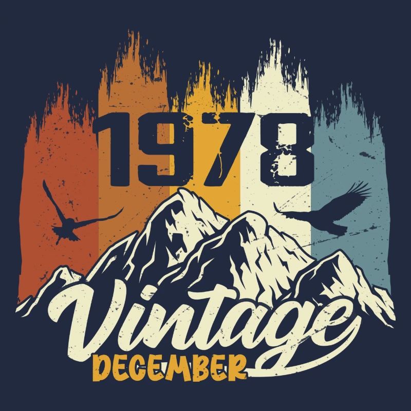 Geburtstagsgeschenk geboren im Dezember 1978