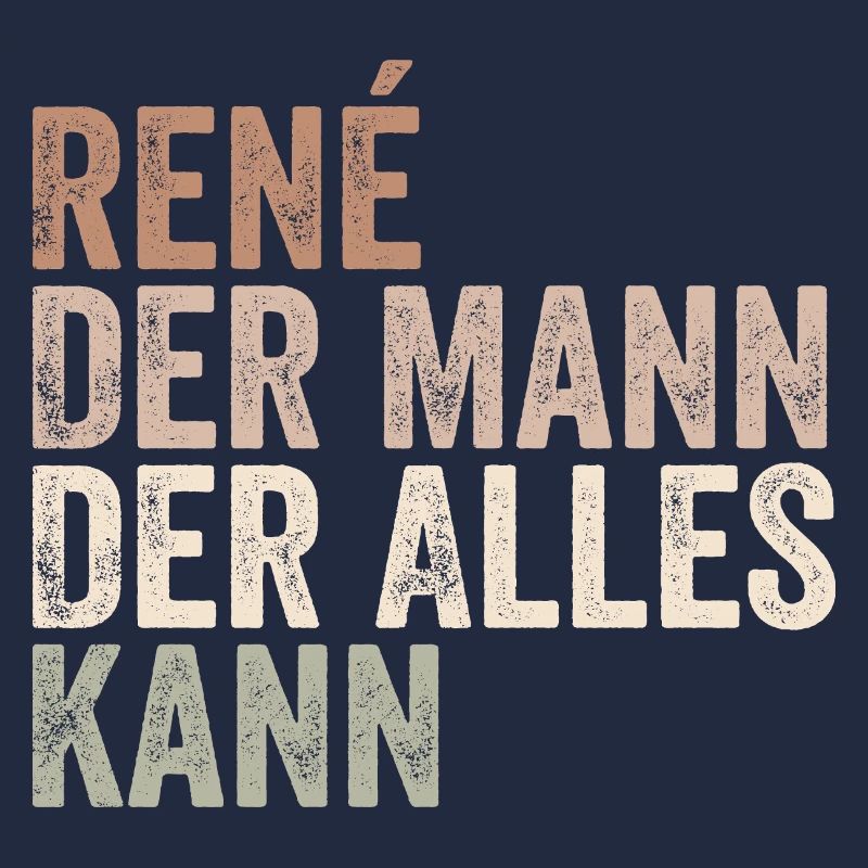 Rene The man who can do everything First name René