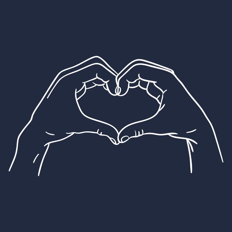 Hands that shape a heart