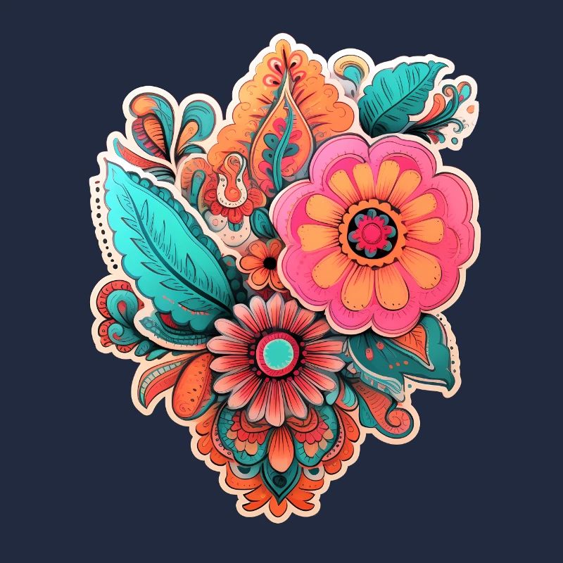 Beau bouquet d’herbier floral boho
