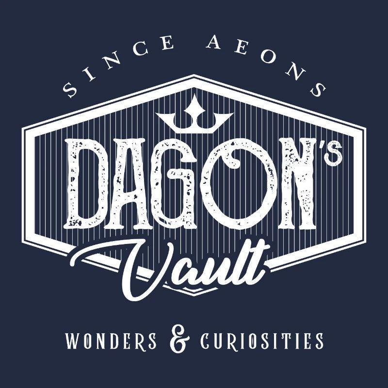 DAGON LOGO WHITE