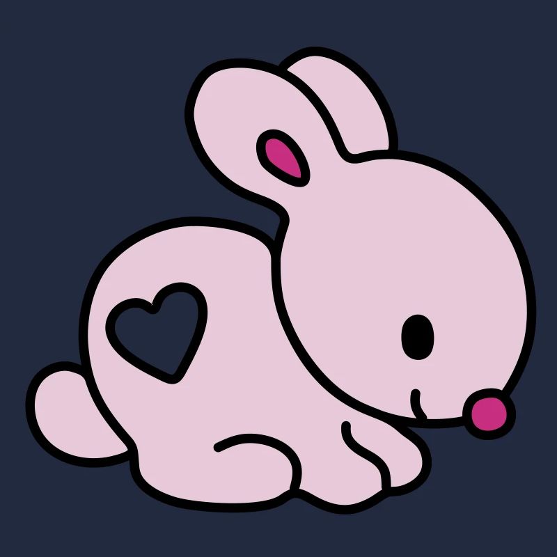 lapin coeur