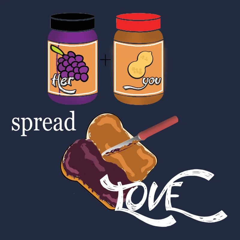 L'amour se répand comme de la confiture ... l'amour se répand