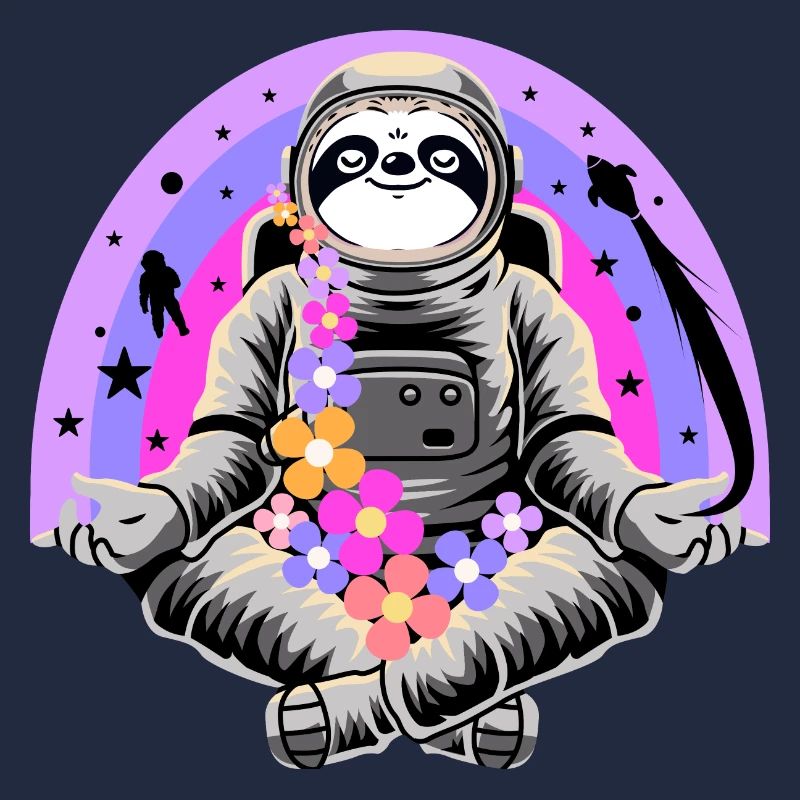 Sloth, Faultier als Astronaut