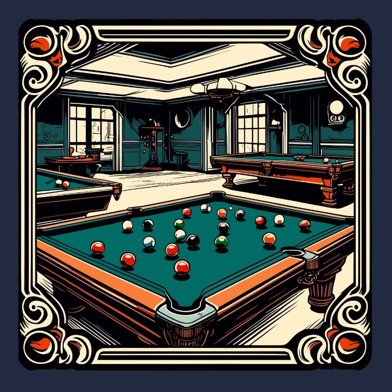 Billard / Boule de billard / 8 boules / billard / Kö
