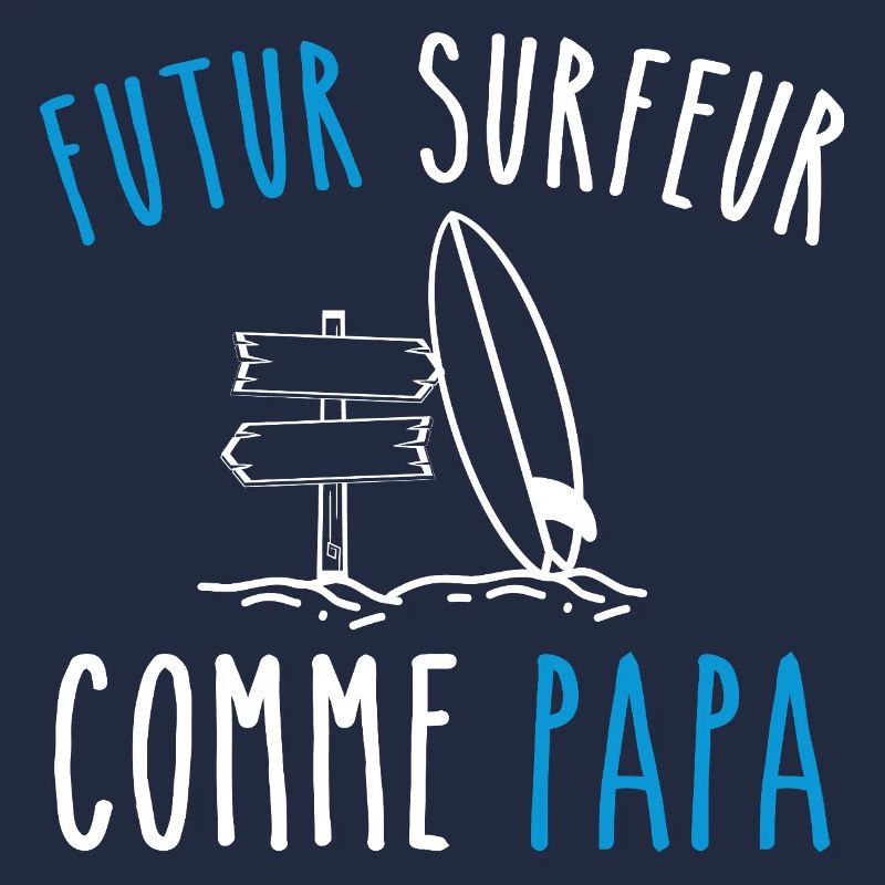 Future surfer like dad