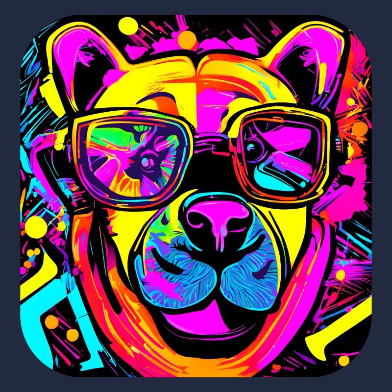 Neon Style Bear Neon Sign